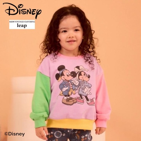 ベビー　トレーナー（80～95cm　Disney/leap）