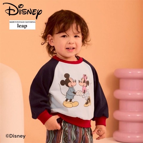 ベビー　トレーナー（80～95cm　Disney/leap）