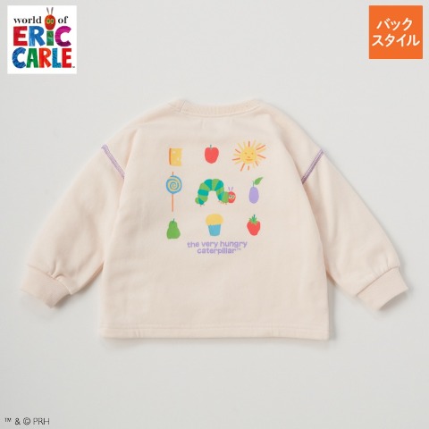 ベビー　スウェットシャツ（80～95㎝・はらぺこあおむし）