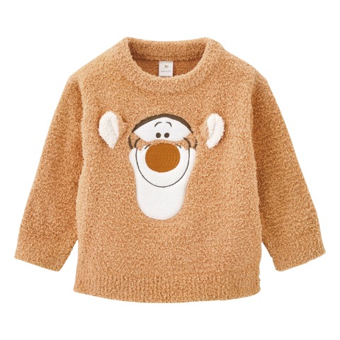 ベビー　長袖ニット（80～95cm・Cottoli/Disney）