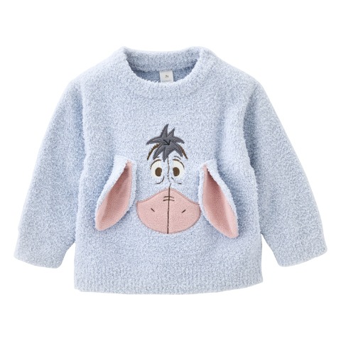 ベビー　長袖ニット（80～95cm・Cottoli/Disney）