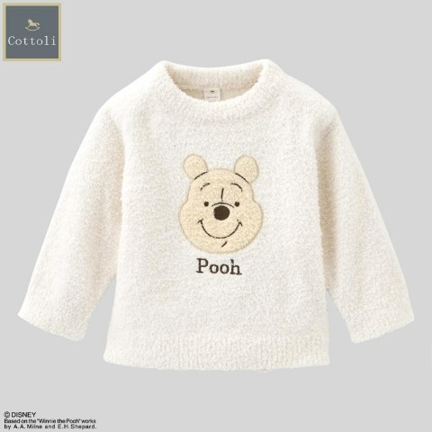 ベビー　長袖ニット（80～95cm・Cottoli/Disney）