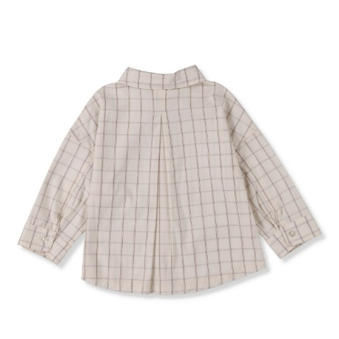 ベビー　長袖タイ付シャツ （80～95cm・Cottoli）