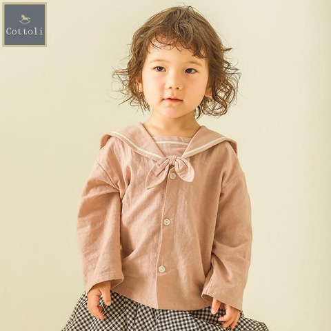 ベビー　長袖シャツ （80～95cm・Cottoli）
