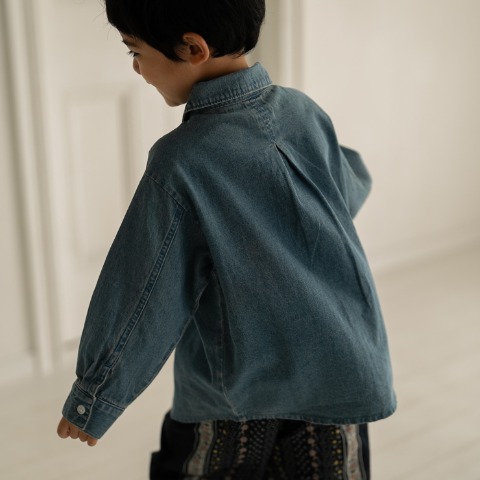 ベビー　長袖シャツ （80～95cm・tete a tete）