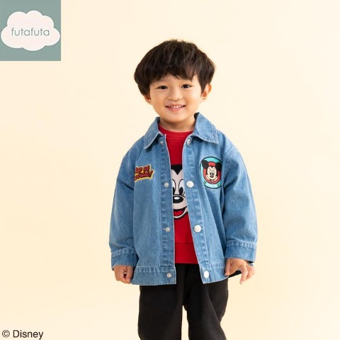 ベビー　長袖ジャケット （80～95cm・futafuta/Disney）
