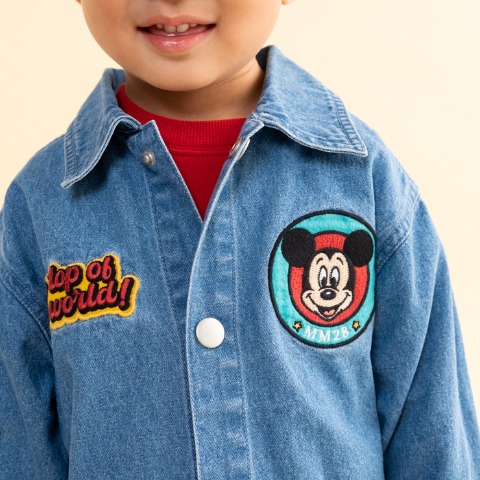 ベビー　長袖ジャケット （80～95cm・futafuta/Disney）