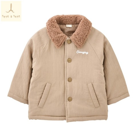 ベビー　長袖コート（80～95cm・tete a tete）