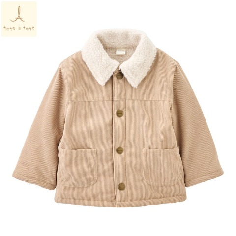 ベビー　長袖ジャケット（80～95cm・tete a tete）