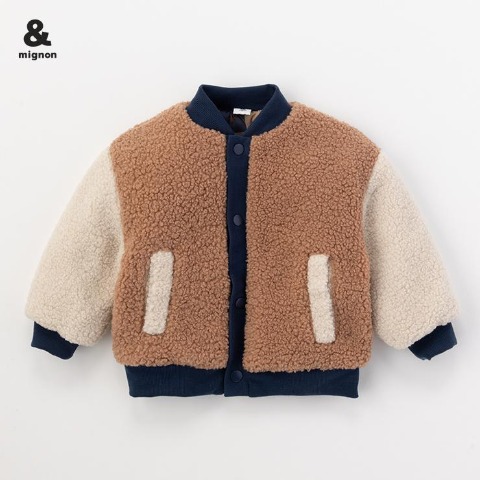 ベビー　長袖ジャケット（80～95cm・&mignon）