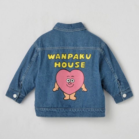 ベビー　長袖ジャケット（80～95㎝・WANPAKU HOUSE）