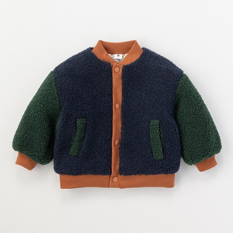 ベビー　長袖ジャケット（80～95cm・&mignon）