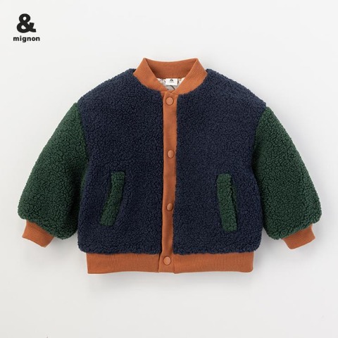 ベビー　長袖ジャケット（80～95cm・&mignon）
