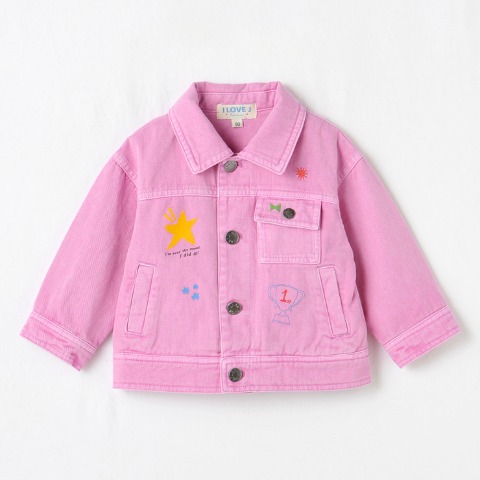 ベビー　ジャケット（80～95cm・I LOVE J haru）