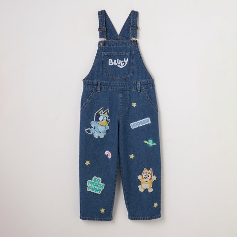 ベビー　サロペット（80～95cm・ブルーイ）