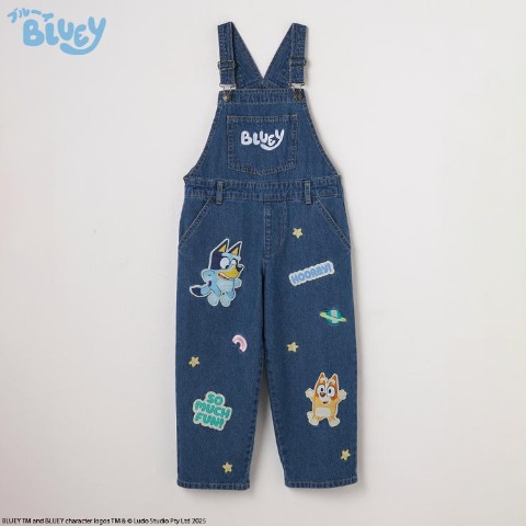 ベビー　サロペット（80～95cm・ブルーイ）