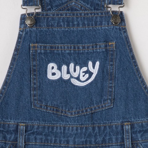 ベビー　サロペット（80～95cm・ブルーイ）