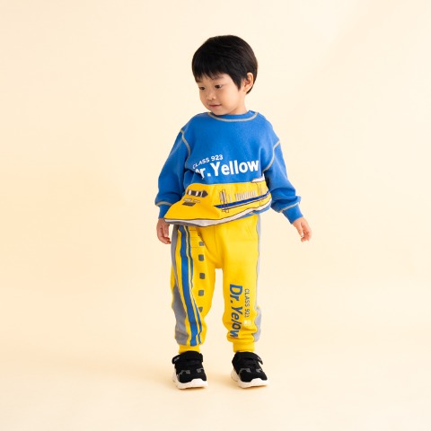ベビー　パンツ（80～95cm・ドクターイエロー）