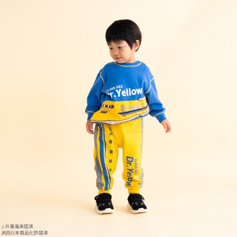 ベビー　パンツ（80～95cm・ドクターイエロー）