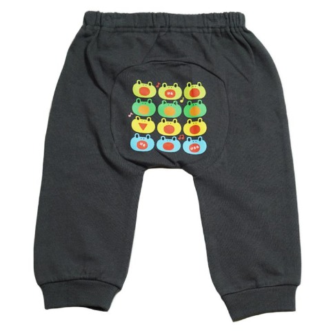 ベビー　パンツ（80～95cm・しましまぐるぐる）