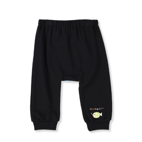 ベビー　パンツ（80～95cm・しましまぐるぐる）