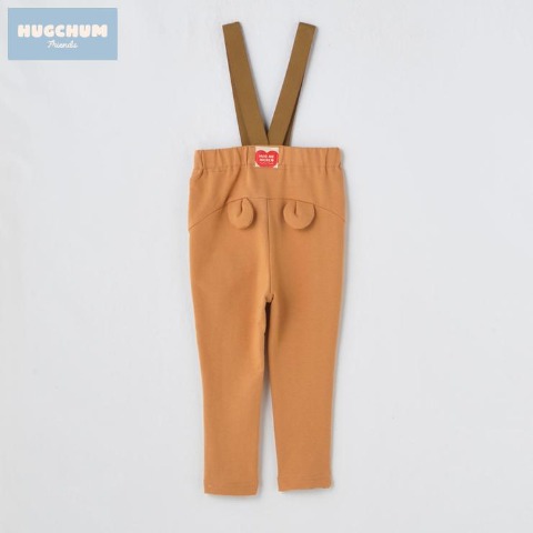 ベビー　サスペンダー付レギンス（80～95cm・HugChumFriends）