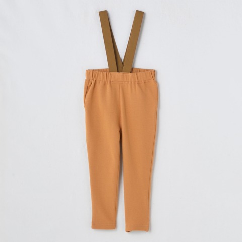 ベビー　サスペンダー付レギンス（80～95cm・HugChumFriends）