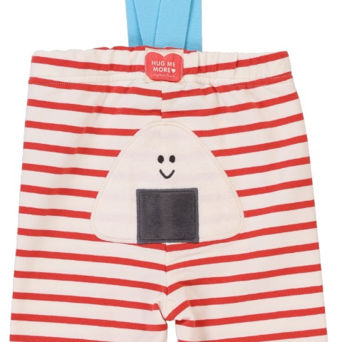 ベビー　サスペンダー付レギンス（80～95cm・HugChumFriends）