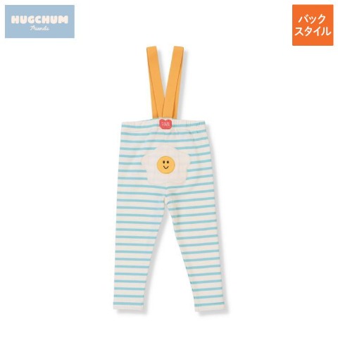 ベビー　サスペンダー付レギンス（80～95cm・HugChumFriends）