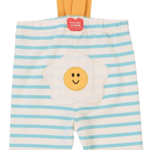 ベビー　サスペンダー付レギンス（80～95cm・HugChumFriends）