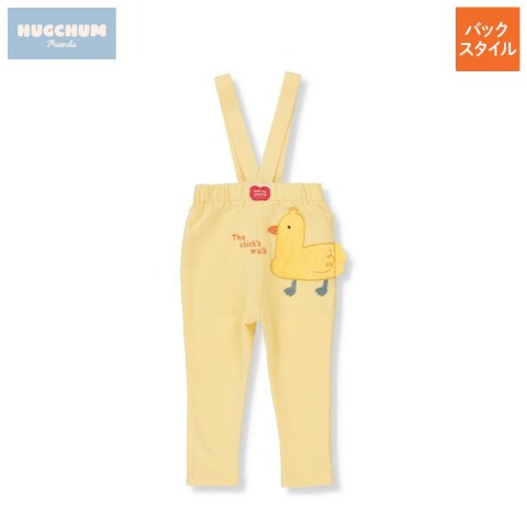 ベビー　サスペンダー付レギンス（80～95cm・HugChumFriends）
