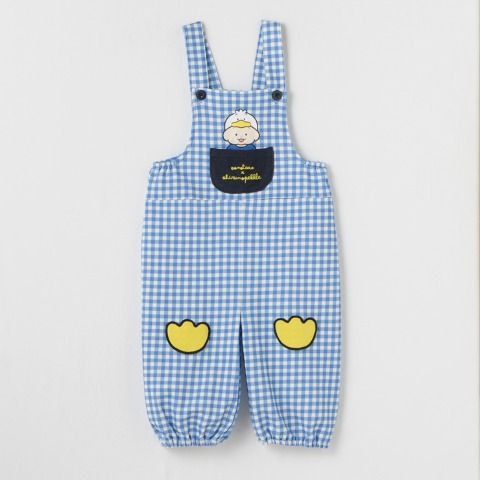 ベビー　サロペット（80～95cm・おおのたろう×あひるのペックル）