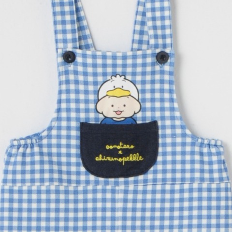 ベビー　サロペット（80～95cm・おおのたろう×あひるのペックル）