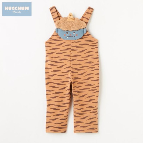 ベビー　サロペット（80～95cm・HugChumFriends）