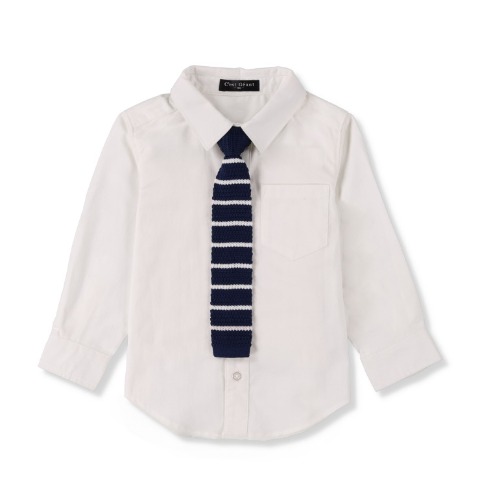 ベビー　フォーマルタイ付シャツ（80～95cm）