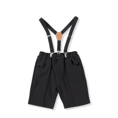 ベビー　フォーマルサスペンダー付ハーフパンツ（80～95cm）