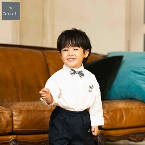 ベビー　フォーマルシャツ（80～95cm・Cottoli）