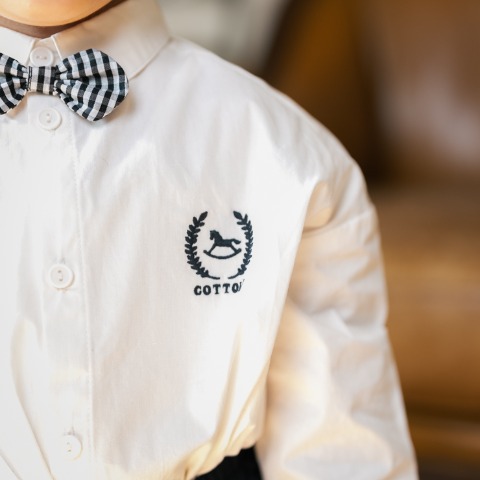 ベビー　フォーマルシャツ（80～95cm・Cottoli）