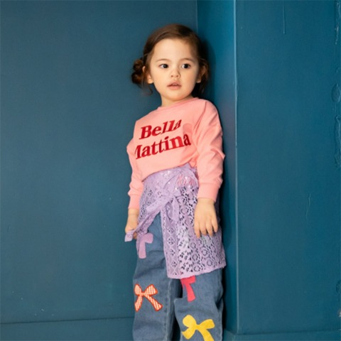 ベビー　長袖Tシャツ （80～95cm・moimoi）