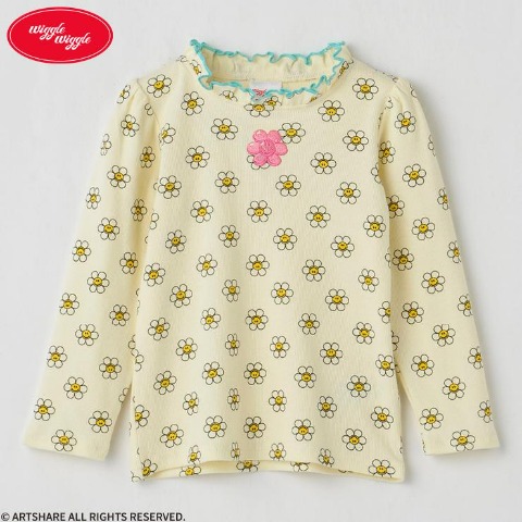 ベビー　長袖Ｔシャツ（90・95cm・wiggle wiggle）