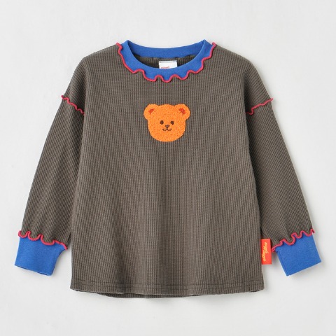 ベビー　長袖Ｔシャツ（90・95cm・wiggle wiggle）