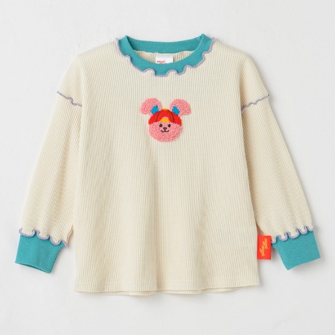 ベビー　長袖Ｔシャツ（90・95cm・wiggle wiggle）