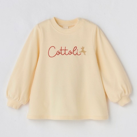 ベビー　長袖チュニック（80～95cm・Cottoli）