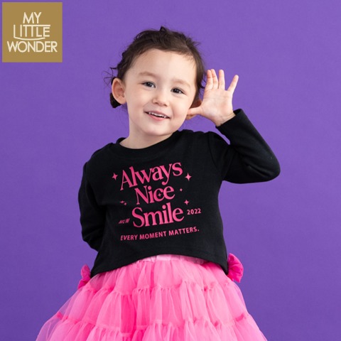 ベビー　長袖Tシャツ（80～95cm・MY LITTLE WONDER）