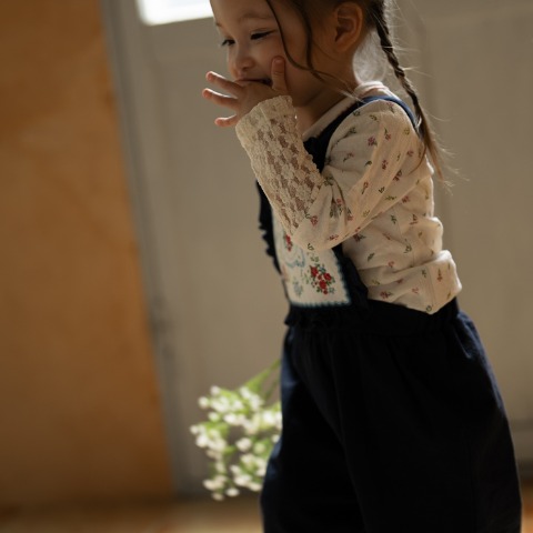 ベビー　長袖Ｔシャツ （80～95cm・tete a tete）