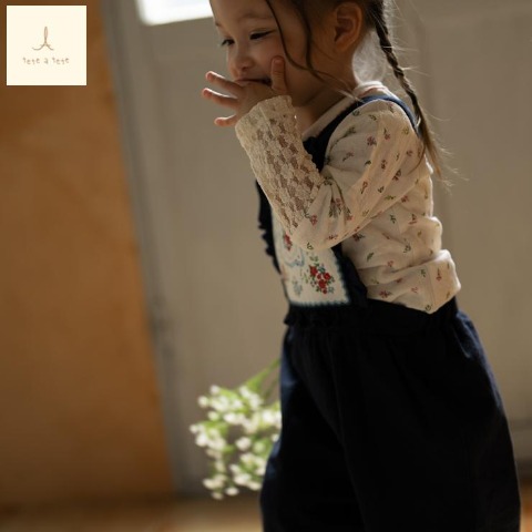 ベビー　長袖Ｔシャツ （80～95cm・tete a tete）