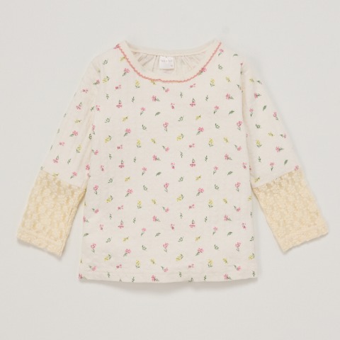 ベビー　長袖Ｔシャツ （80～95cm・tete a tete）