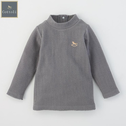 ベビー　長袖Tシャツ（80～95cm・Cottoli）