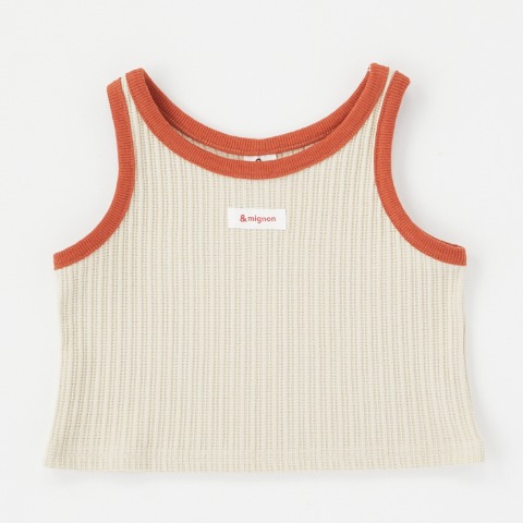 ベビー　Tシャツ+タンクトップ（80～95cm・&mignon）