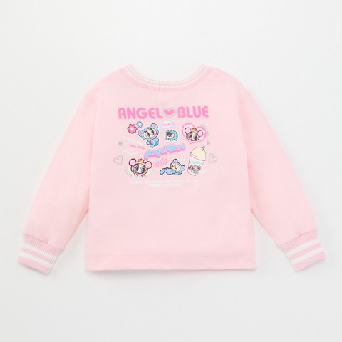 ベビー　長袖Tシャツ(80～95㎝・エンジェルブルーキッズ)